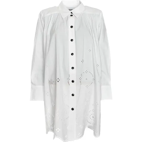 Shirt Dresses , female, Sizes: S - Ganni - Modalova