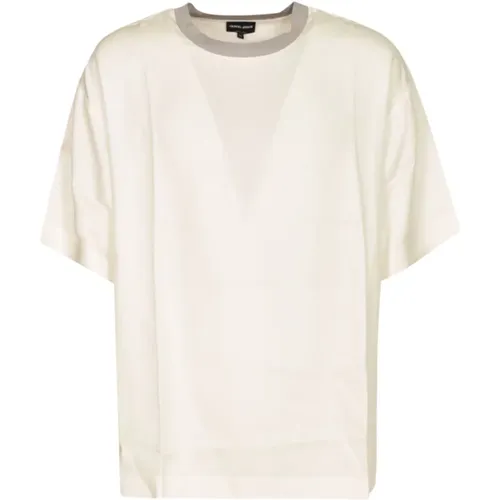 T-shirts and Polos , male, Sizes: XL - Giorgio Armani - Modalova