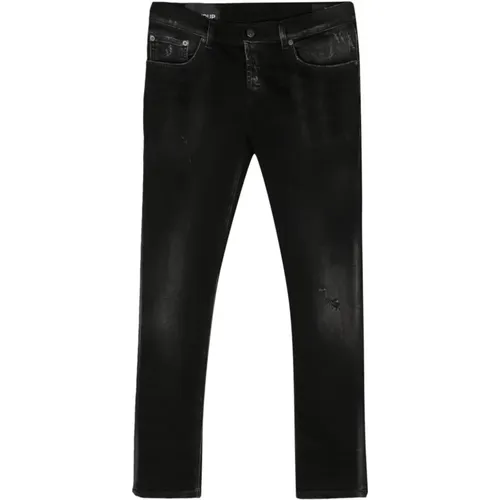 Klassische 5-Pocket Jeans , Herren, Größe: W33 - Dondup - Modalova