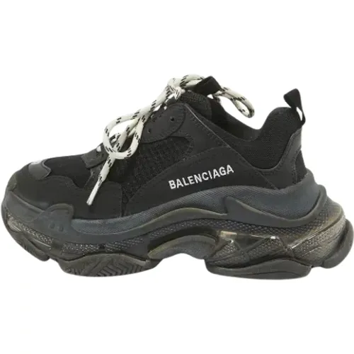 Pre-owned Mesh sneakers , female, Sizes: 4 UK - Balenciaga Vintage - Modalova