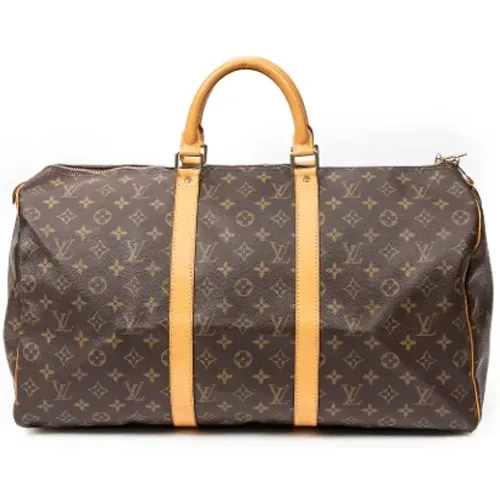 Pre-owned Coated canvas handbags , female, Sizes: ONE SIZE - Louis Vuitton Vintage - Modalova