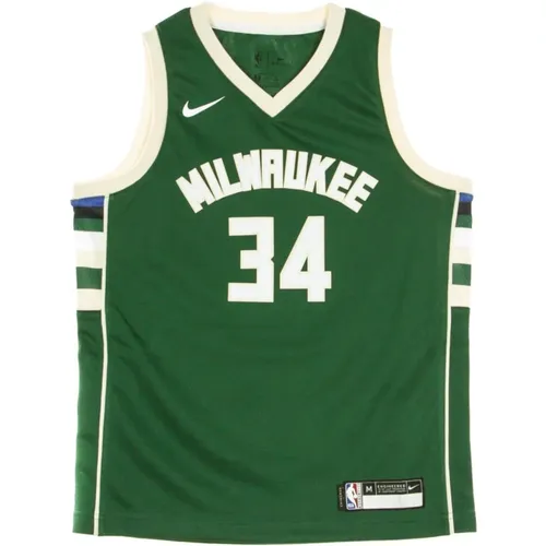 Giannis Antetokounmpo Basketball Tank Top , male, Sizes: L, XL - Nike - Modalova