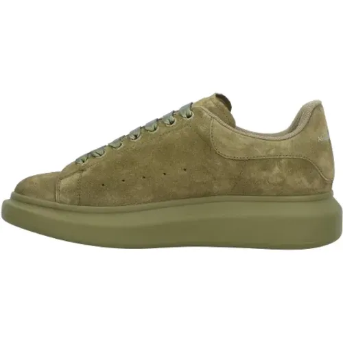 Leather sneakers , male, Sizes: 8 1/2 UK, 7 1/2 UK, 8 UK, 9 1/2 UK, 9 UK - alexander mcqueen - Modalova