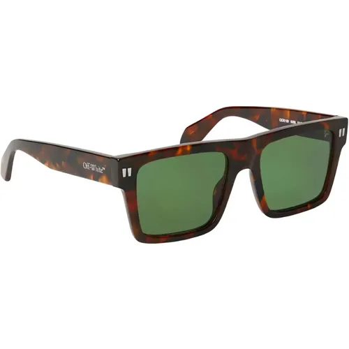 Lawton Sonnenbrille Havana 6055 , unisex, Größe: 54 MM - Off White - Modalova