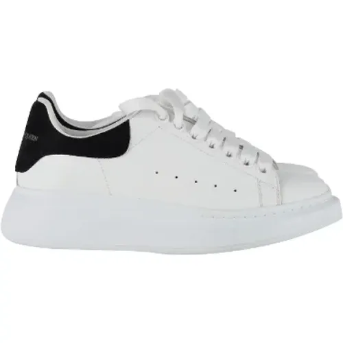 Pre-owned Leather sneakers , female, Sizes: 3 UK - Alexander McQueen Pre-owned - Modalova