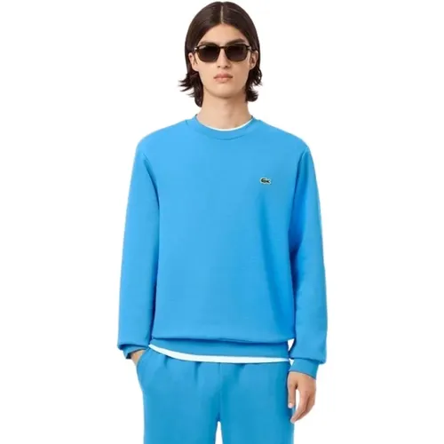 Türkis Crewneck Basic Sweatshirt - Lacoste - Modalova