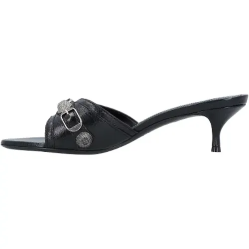 Leather sandals , female, Sizes: 6 UK, 5 UK, 3 UK, 7 UK - Balenciaga - Modalova