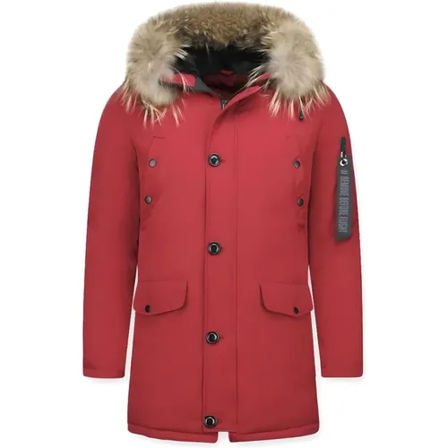 Classic Winter Coat - Warm Stylish Jackets - Pi-7012B , male, Sizes: XL, L, M, S - Enos - Modalova