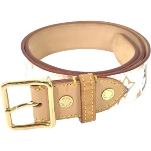 Pre-owned Fabric belts , female, Sizes: ONE SIZE - Louis Vuitton Vintage - Modalova