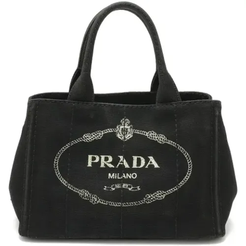 Pre-owned Canvas prada-bags , female, Sizes: ONE SIZE - Prada Vintage - Modalova