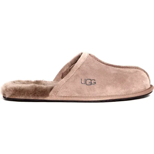 Braune Lederstiefeletten , Herren, Größe: 44 EU - Ugg - Modalova