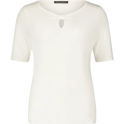 Basic Shirt mit Schleifenknoten , Damen, Größe: XL - Betty Barclay - Modalova