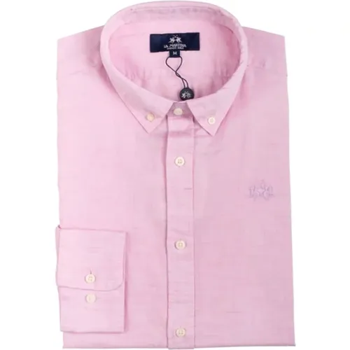 Mens Shirt Classic Style , male, Sizes: XL, L, M, 3XL - LA MARTINA - Modalova