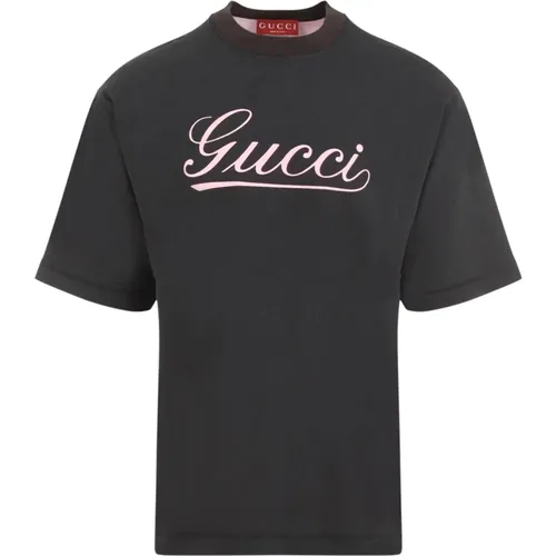 Medley Short Sleeve T-Shirt , male, Sizes: L, XL - Gucci - Modalova