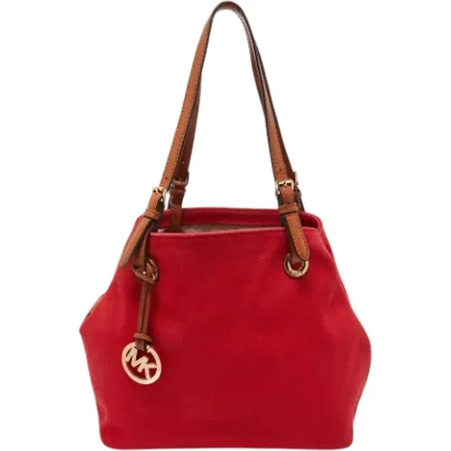 Pre-owned Canvas shoulder-bags , female, Sizes: ONE SIZE - Michael Kors Pre-owned - Modalova