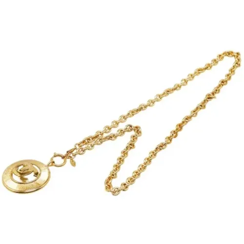 Pre-owned Metal chanel-jewelry , female, Sizes: ONE SIZE - Chanel Vintage - Modalova