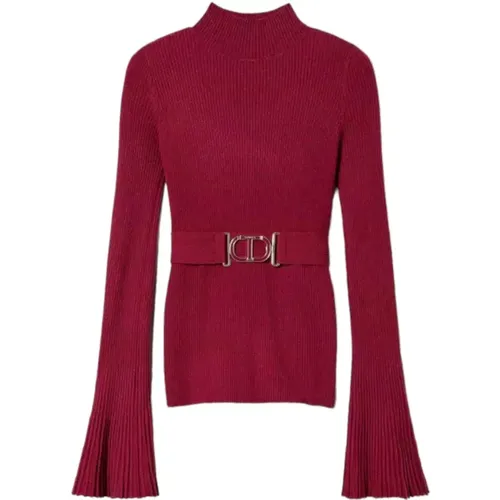 Bell Sleeve Sweater , female, Sizes: XL, M, L - Twinset - Modalova