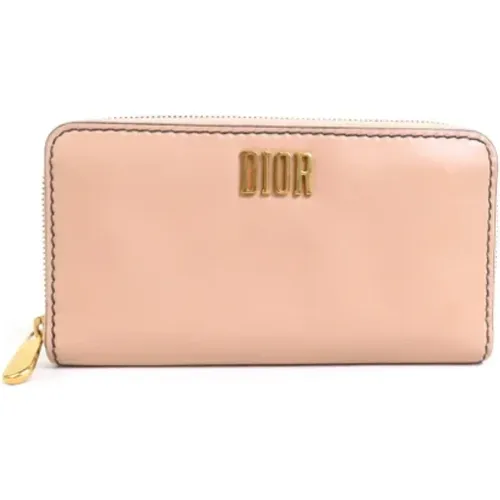 Pre-owned Leather wallets , female, Sizes: ONE SIZE - Dior Vintage - Modalova