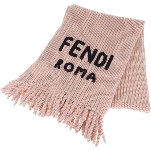 Logo Scarf , female, Sizes: ONE SIZE - Fendi - Modalova