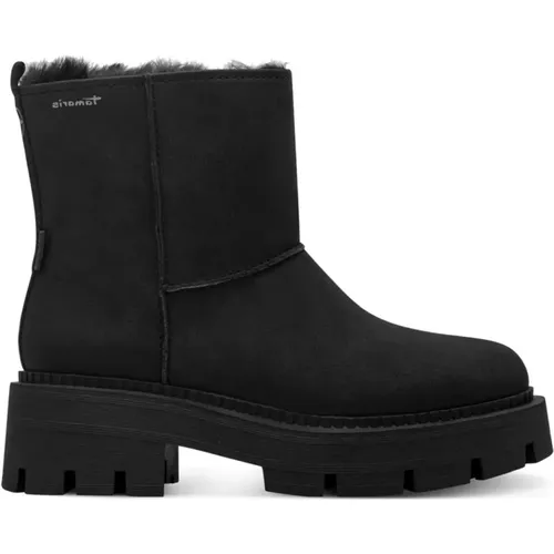 Schwarze Damen Stiefeletten , Damen, Größe: 38 EU - tamaris - Modalova