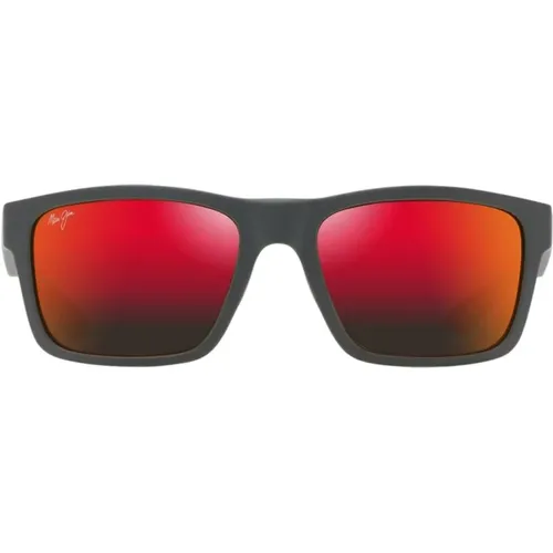 The Flats Stg-Rm Sunglasses , male, Sizes: 57 MM - Maui Jim - Modalova