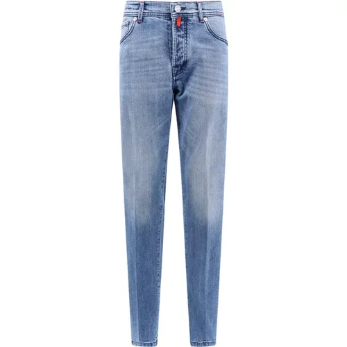 Slim-fit Jeans , Herren, Größe: W33 - Kiton - Modalova