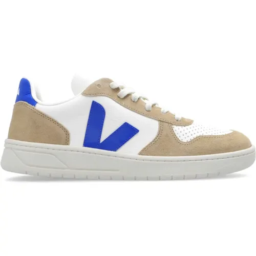 V-10 Chromefree Leather sneakers , male, Sizes: 9 UK, 7 UK, 11 UK, 6 UK, 8 UK - Veja - Modalova