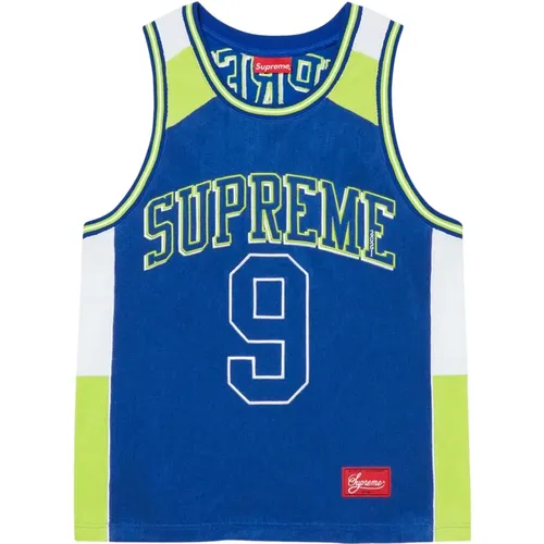 Royal Basketball Jersey Limited Edition , male, Sizes: L, M - Supreme - Modalova