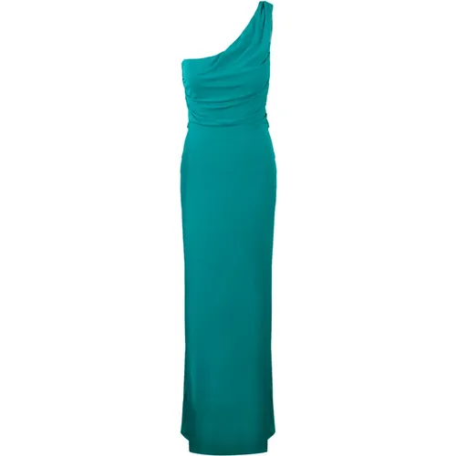 ONE Shoulder Long Dress , female, Sizes: 2XS - alberta ferretti - Modalova