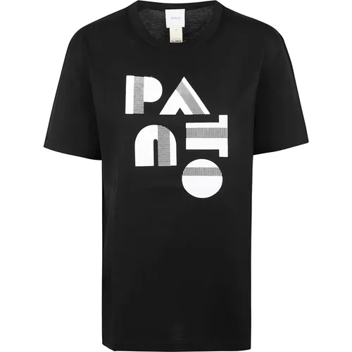 Art Deco T-Shirt Schwarz,Art Deco T-Shirt - Patou - Modalova