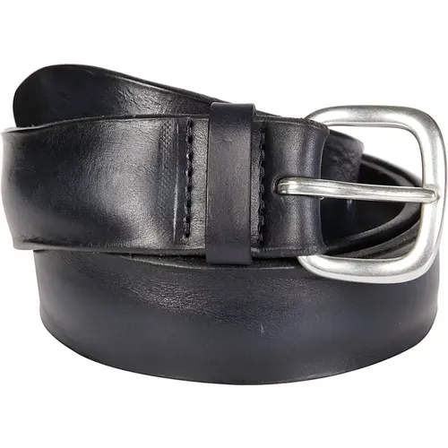 Soft Washed Bull Leather Belt , male, Sizes: 100 CM, 95 CM, 105 CM, 110 CM - Orciani - Modalova