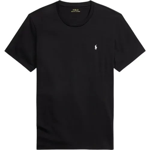 Schwarzes T-Shirt mit Logo , unisex, Größe: M - Ralph Lauren - Modalova