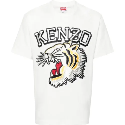Weiße T-Shirts und Polos , Herren, Größe: L - Kenzo - Modalova