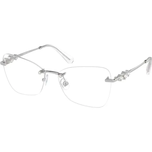 Fashion Eyeglasses Sk1014 Black , unisex, Sizes: ONE SIZE - Swarovski - Modalova