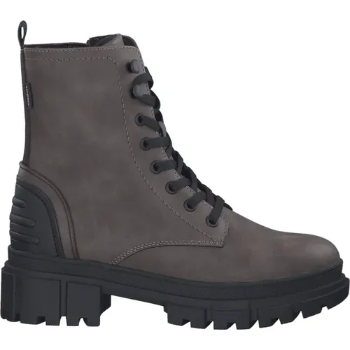 Braune Casual Geschlossene Booties , Damen, Größe: 39 EU - s.Oliver - Modalova