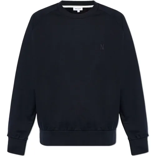 Marten Sweatshirt , Herren, Größe: L - Norse Projects - Modalova