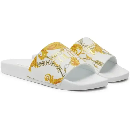 Sandalen , Herren, Größe: 39 EU - Versace Jeans Couture - Modalova