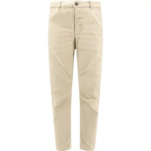 Trousers with Button Closure , male, Sizes: XL - Dsquared2 - Modalova