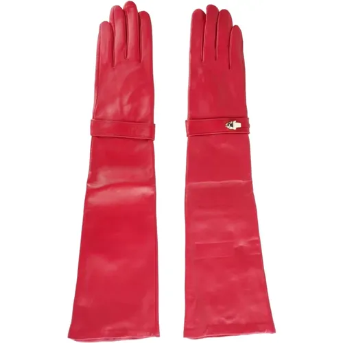 Gloves , female, Sizes: 7 IN - Cavalli Class - Modalova