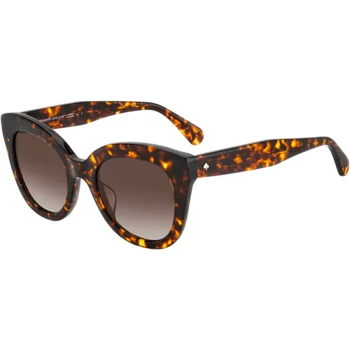 Dark Havana/ Shaded Sunglasses,/Dark Grey Shaded Sunglasses Belah/S - Kate Spade - Modalova