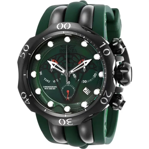Venom 28386 Men's Quartz Watch - 54mm , male, Sizes: ONE SIZE - Invicta Watches - Modalova