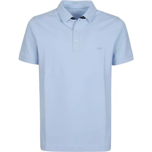 Polo Shirts , Herren, Größe: 2XL - Fay - Modalova