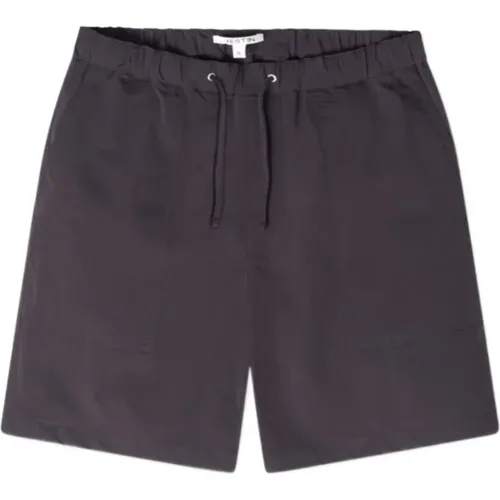 Schwarze Japanische Cordura® Ripstop Shorts mit lockerer Passform - Kestin - Modalova