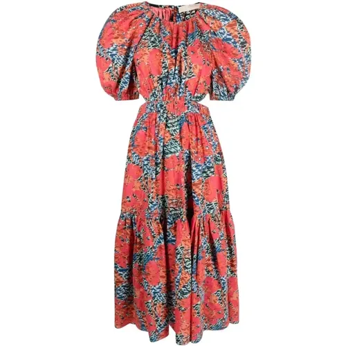 Multicolour Maxi Dress Claire Style , female, Sizes: L - Ulla Johnson - Modalova