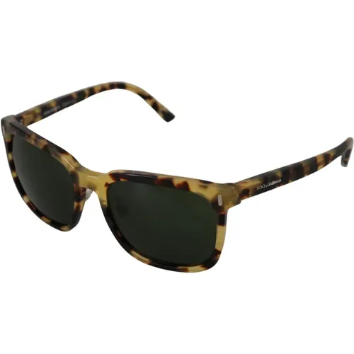Klassische Wayfarer Braune Sonnenbrille - Dolce & Gabbana - Modalova