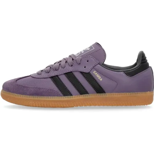 Retro-Stil Niedriger Schuh Shadow Violet , Herren, Größe: 45 1/3 EU - Adidas - Modalova