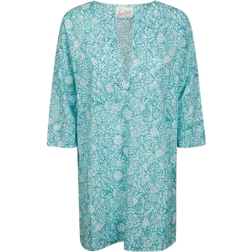 Cotton Arabesque Dress , female, Sizes: S, L, M - MC2 Saint Barth - Modalova
