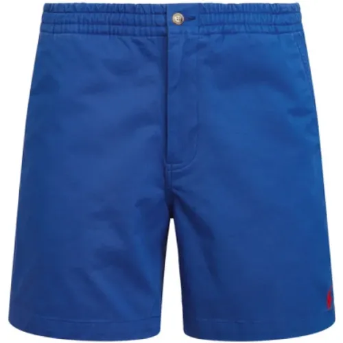 Elastische Taille Prepster Shorts in Royal Heritage , Herren, Größe: S - Polo Ralph Lauren - Modalova