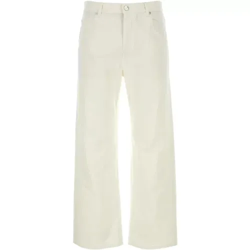 Stretch Denim Jeans in Elfenbein - ETRO - Modalova