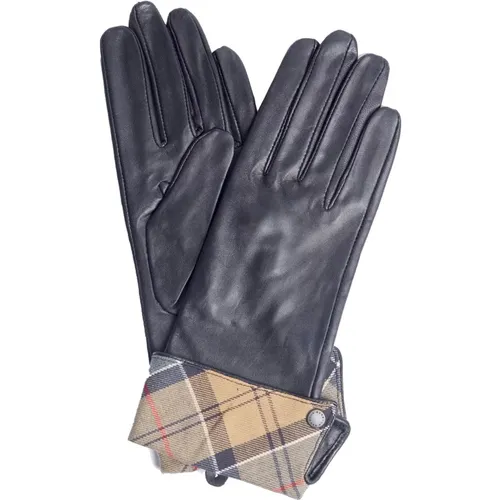 Schwarze und graue Handschuhe , Damen, Größe: S - Barbour - Modalova